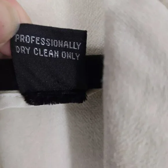 Vintage DKNY Womens Runway Collection Wool White Fruit Blazer Jacket XS Small - Picture 4 of 7